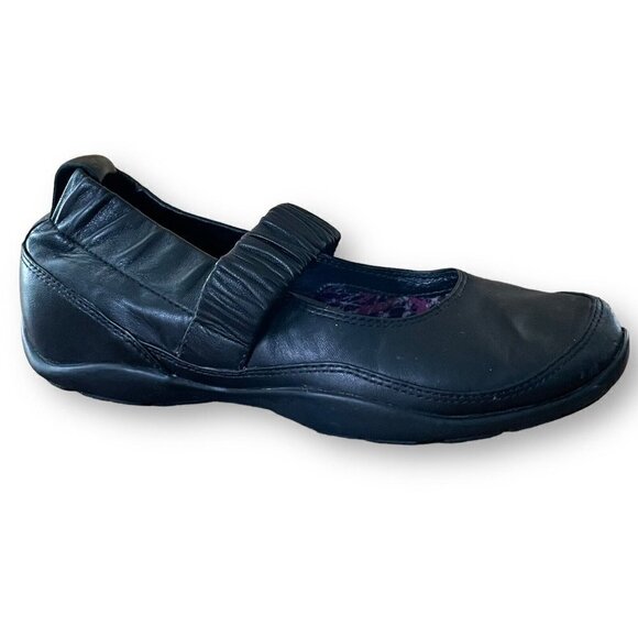 Dansko Womens Black Chrissy Mary Jane Sz 38 US 7.5 8 Nappa Leather Comfort Shoe - Picture 1 of 6